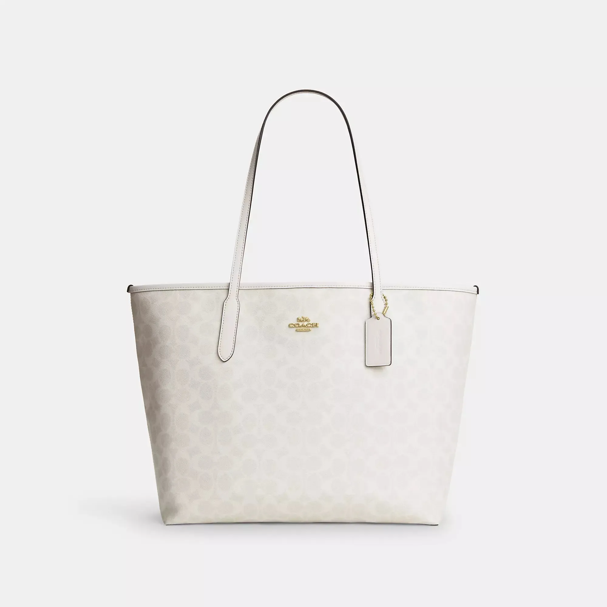 Coach Outlet City Tote Bag In Signature Canvas COACH Outlet Bags