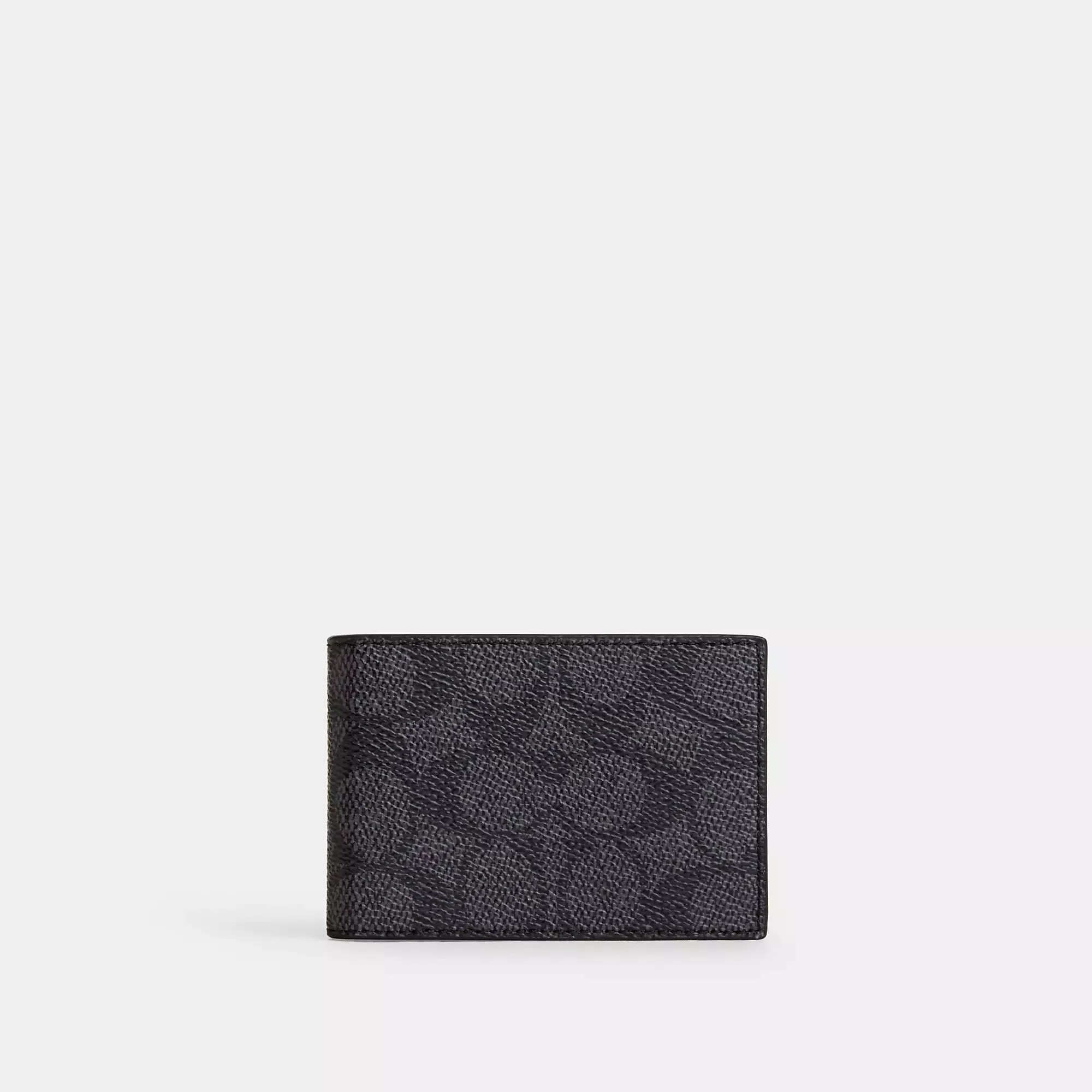 Coach Outlet Compact Billfold Wallet In Signature Canvas COACH Outlet Bags