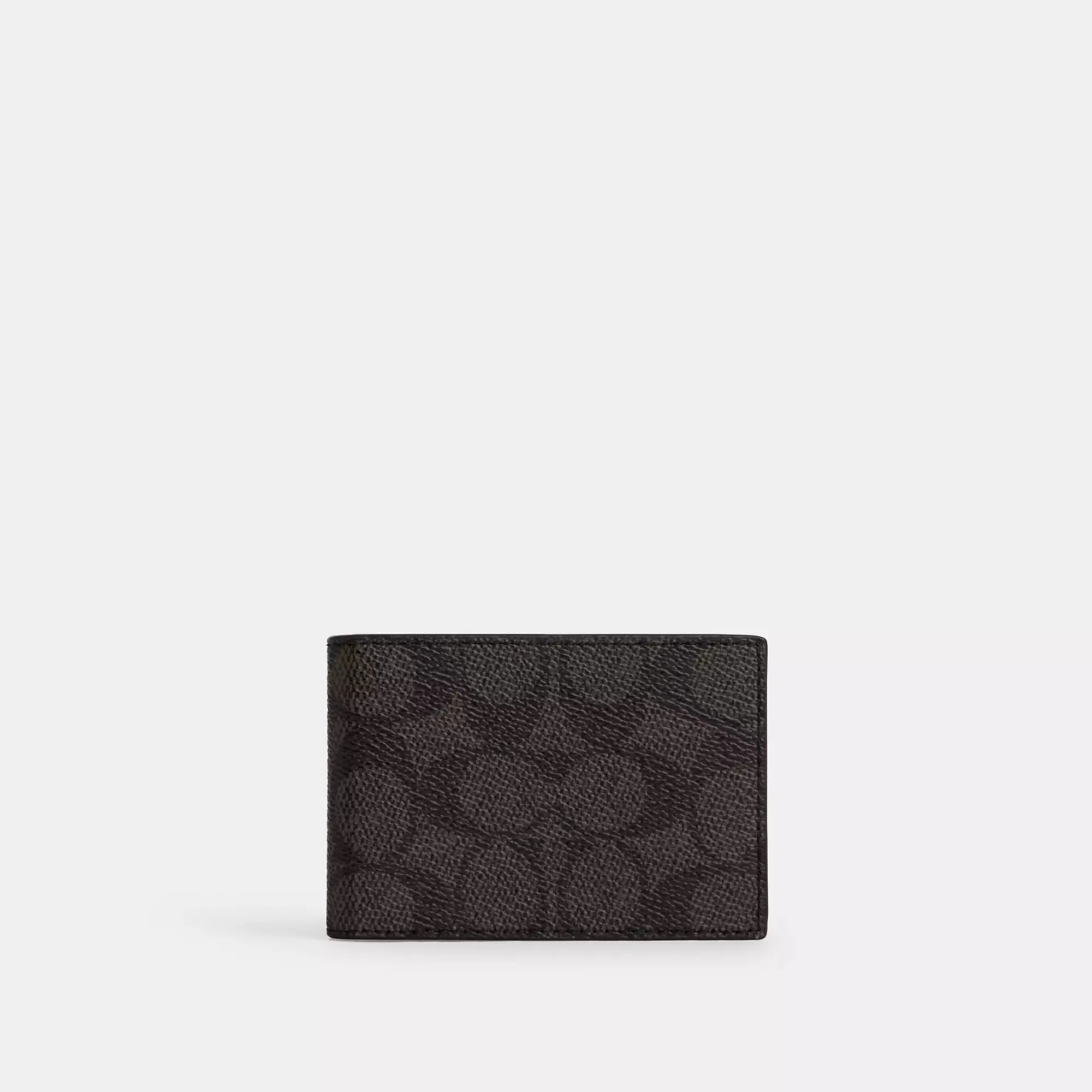 Coach Outlet Compact Billfold Wallet In Signature Canvas COACH Outlet Bags