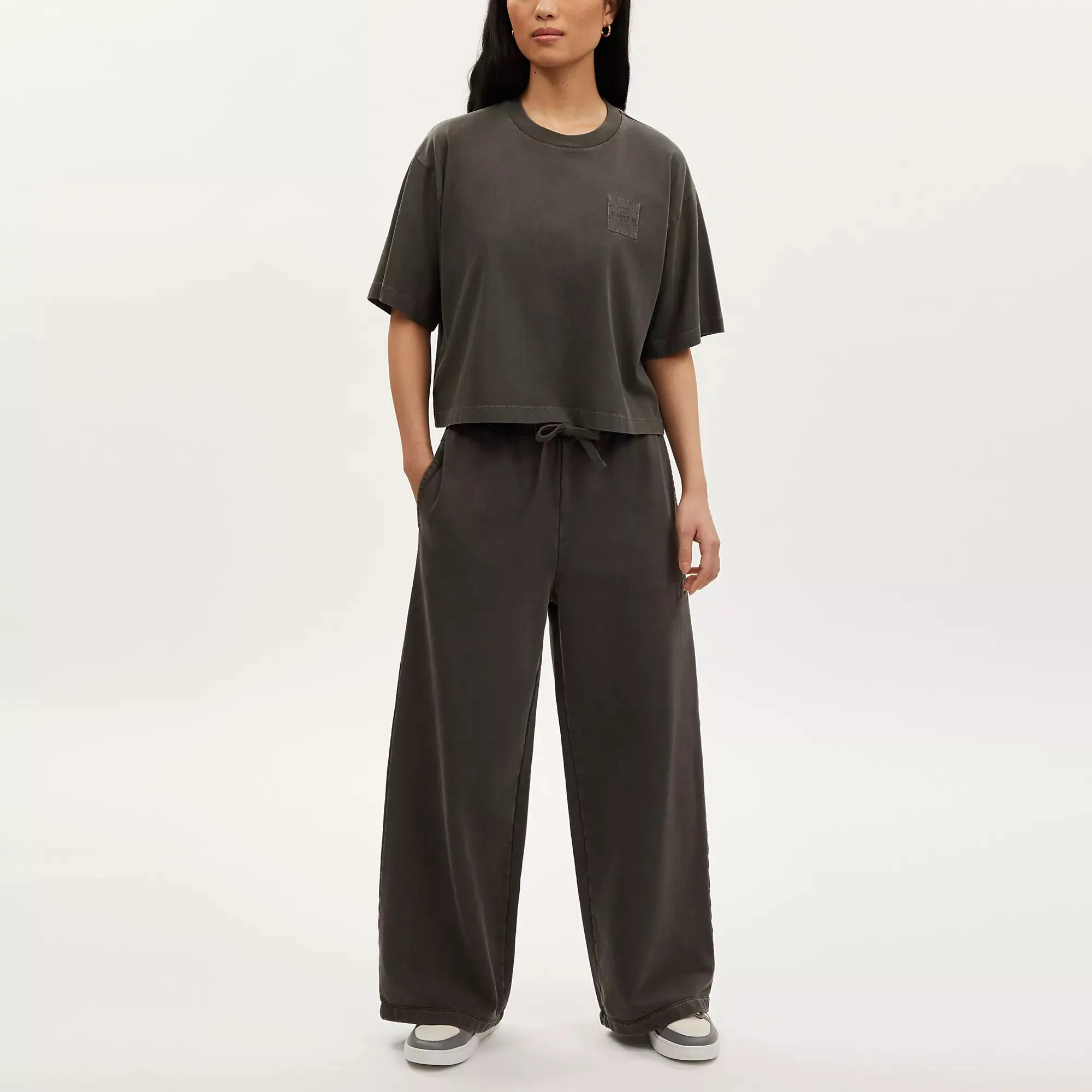 Coach Outlet Garment Dye Track Pants COACH Outlet Bags