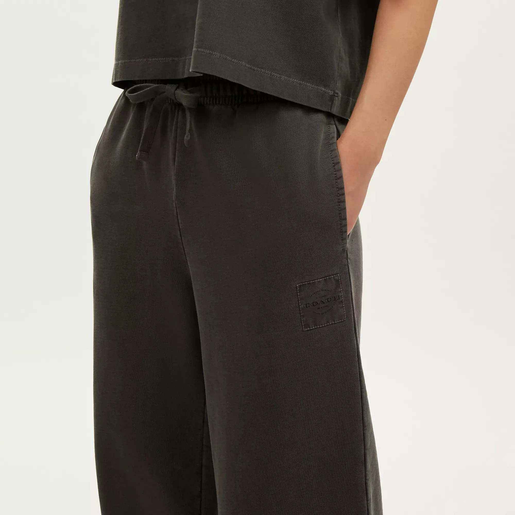 Coach Outlet Garment Dye Track Pants COACH Outlet Bags