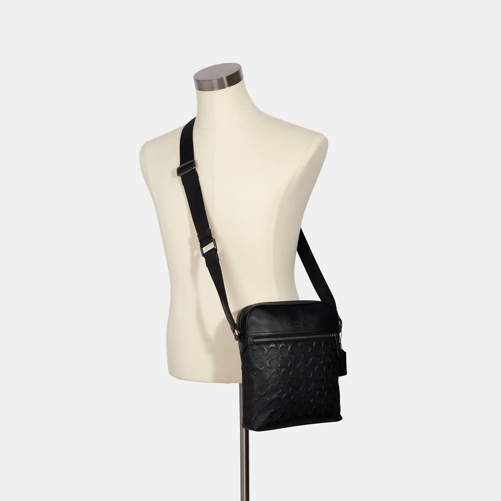 Coach Outlet Houston Flight Bag In Signature Leather COACH Outlet Bags