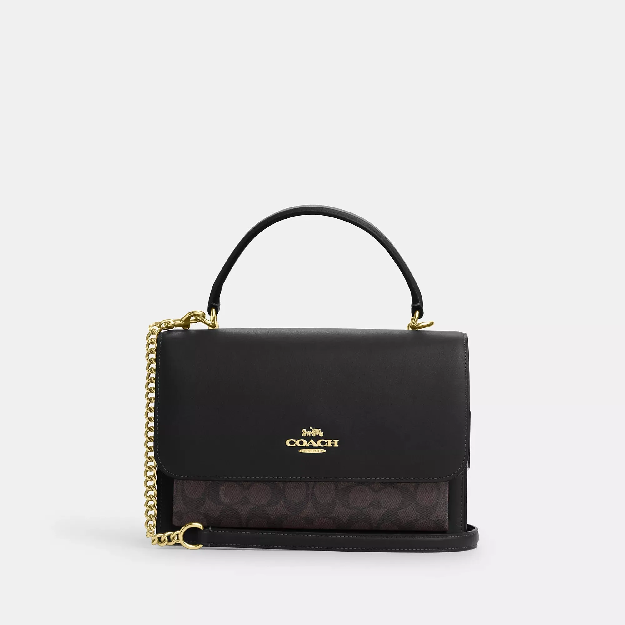 Coach Outlet Klare Top Handle Bag In Signature Canvas COACH Outlet Bags