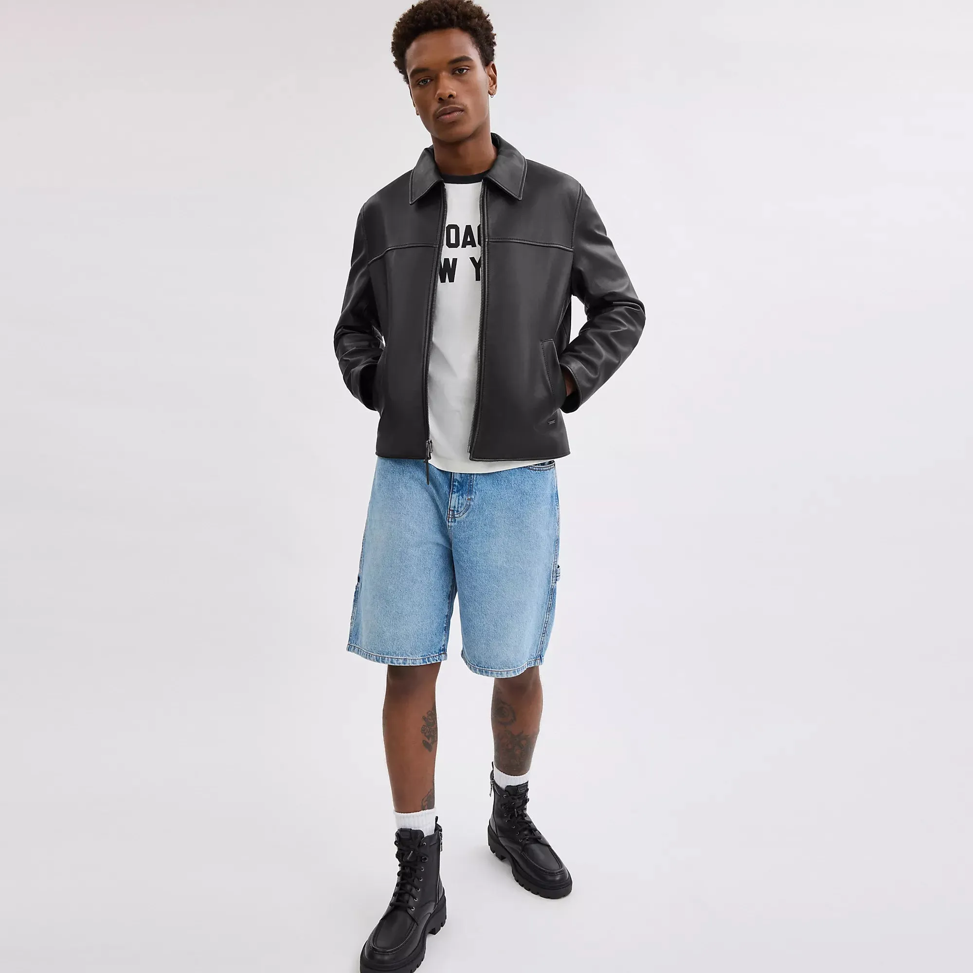 Coach Outlet Leather Jacket COACH Outlet Bags