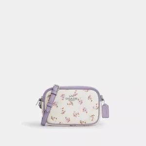Coach Outlet Mini Jamie Camera Bag With Floral Print COACH Outlet Bags