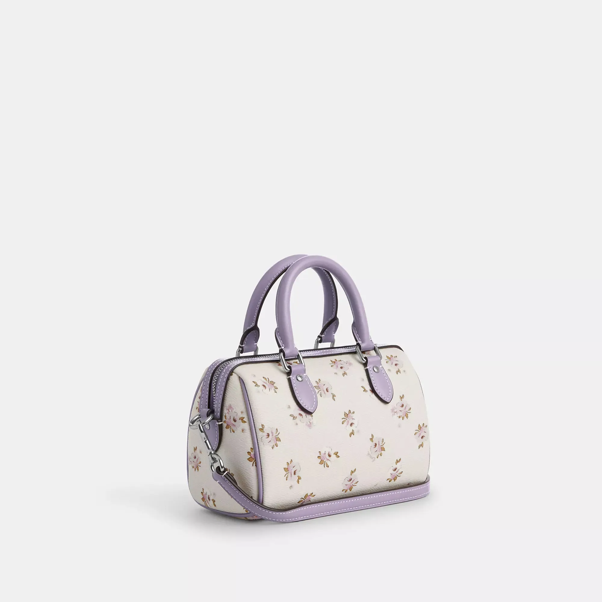 Coach Outlet Mini Rowan Crossbody Bag With Floral Print COACH Outlet Bags