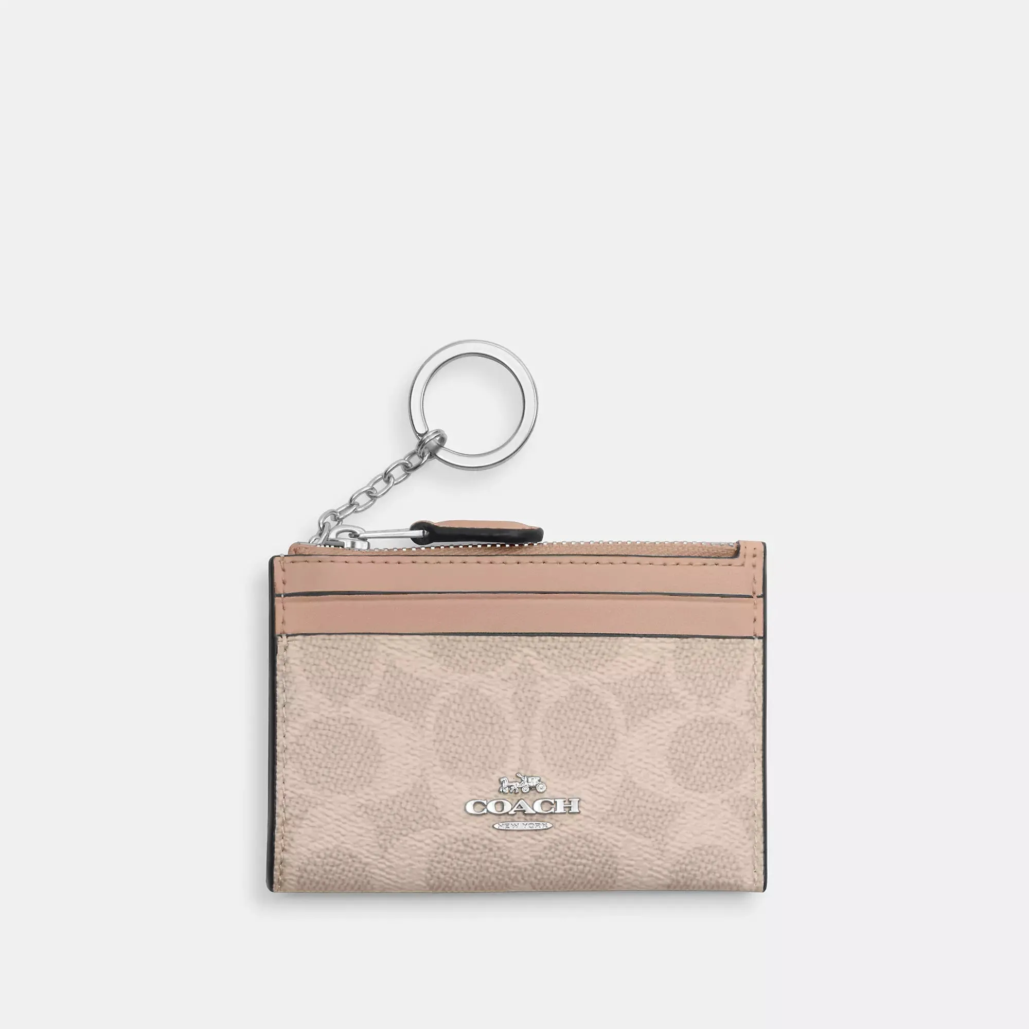 Coach Outlet Mini Skinny Id Case In Signature Canvas COACH Outlet Bags