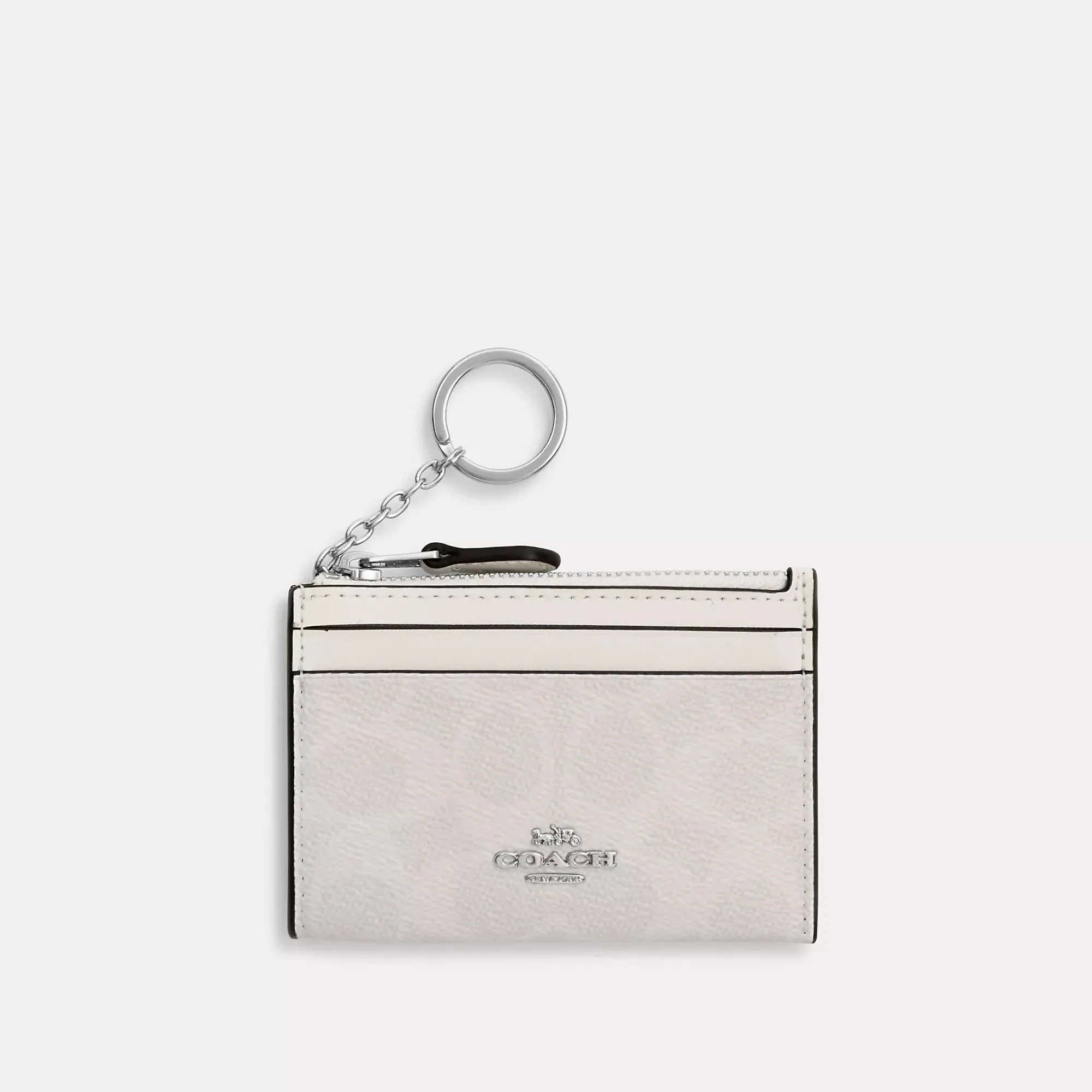 Coach Outlet Mini Skinny Id Case In Signature Canvas COACH Outlet Bags