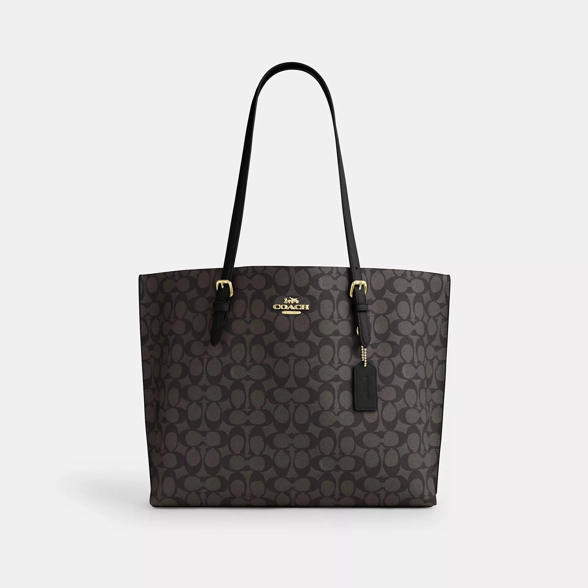 Coach Outlet Mollie Tote Bag In Signature Canvas COACH Outlet Bags