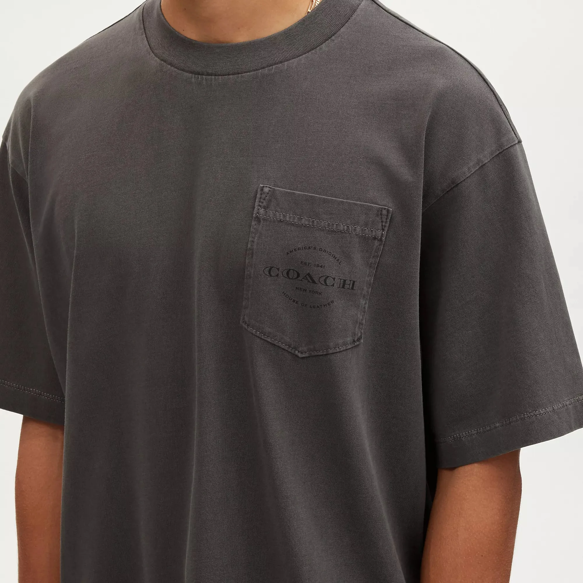 Coach Outlet Pocket T Shirt COACH Outlet Bags