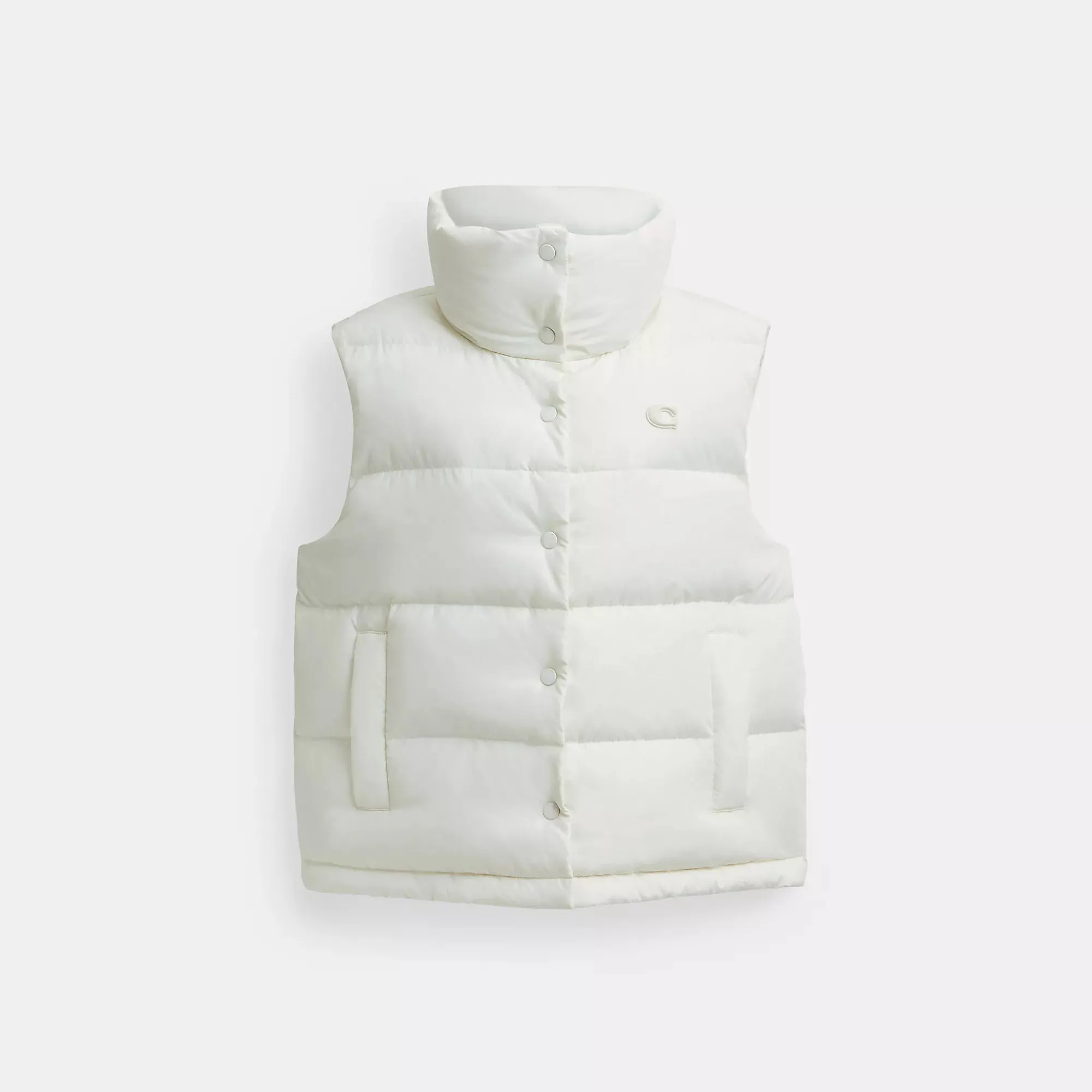 Coach Outlet Puffer Vest In Recycled Polyester COACH Outlet Bags