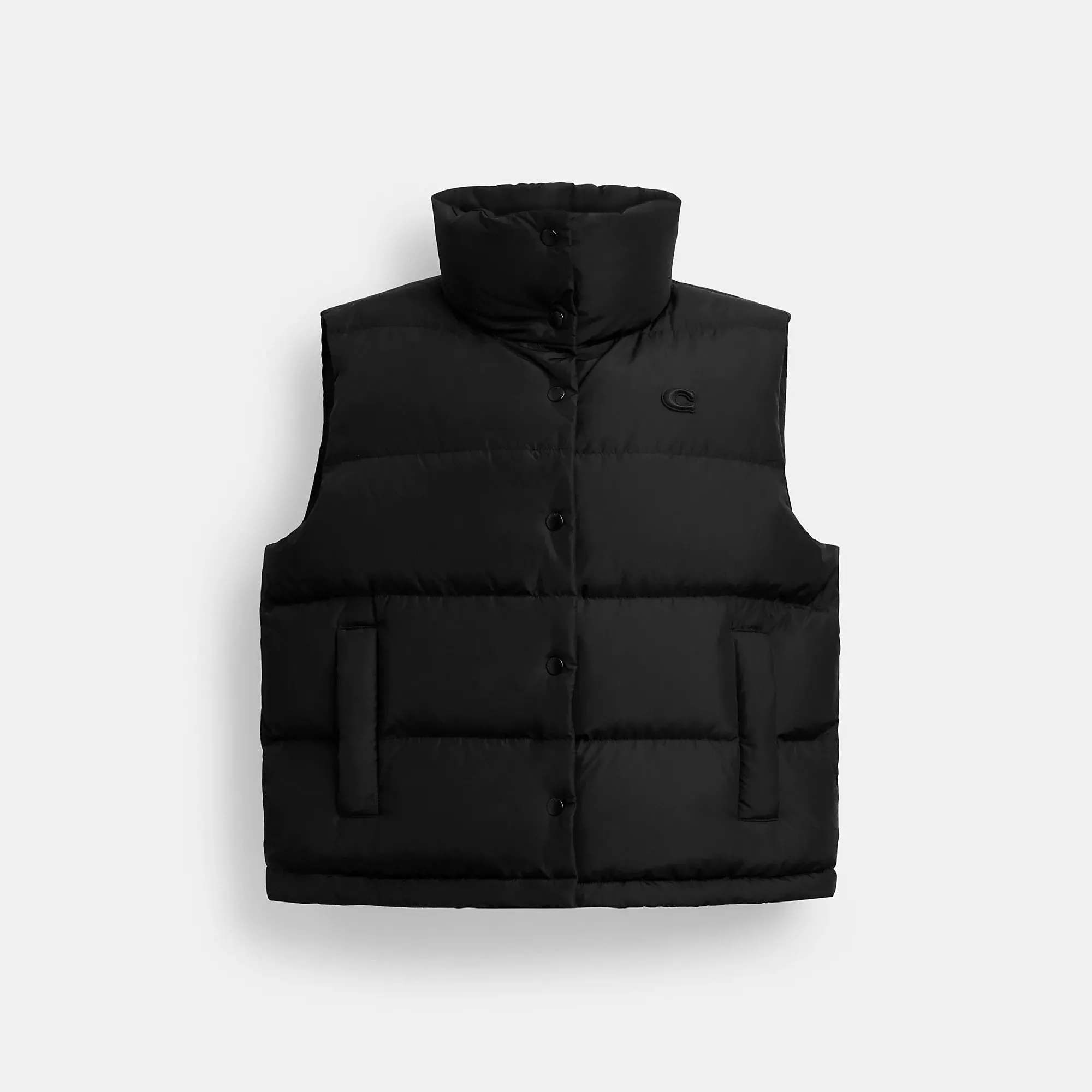 Coach Outlet Puffer Vest In Recycled Polyester COACH Outlet Bags