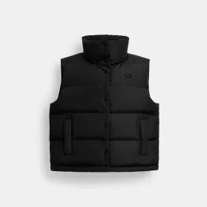 Coach Outlet Puffer Vest In Recycled Polyester COACH Outlet Bags