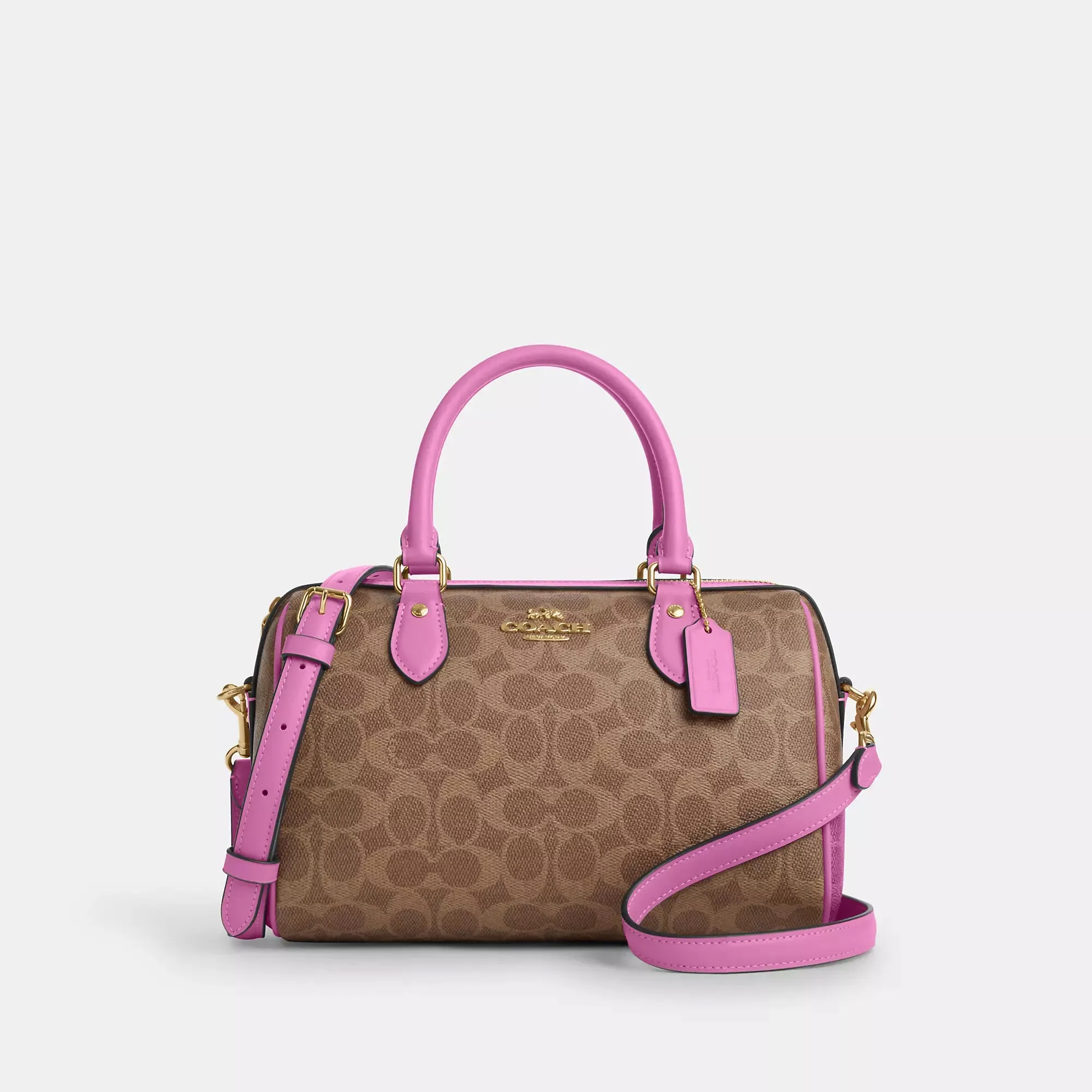 Coach Outlet Rowan Satchel Bag In Signature Canvas COACH Outlet Bags