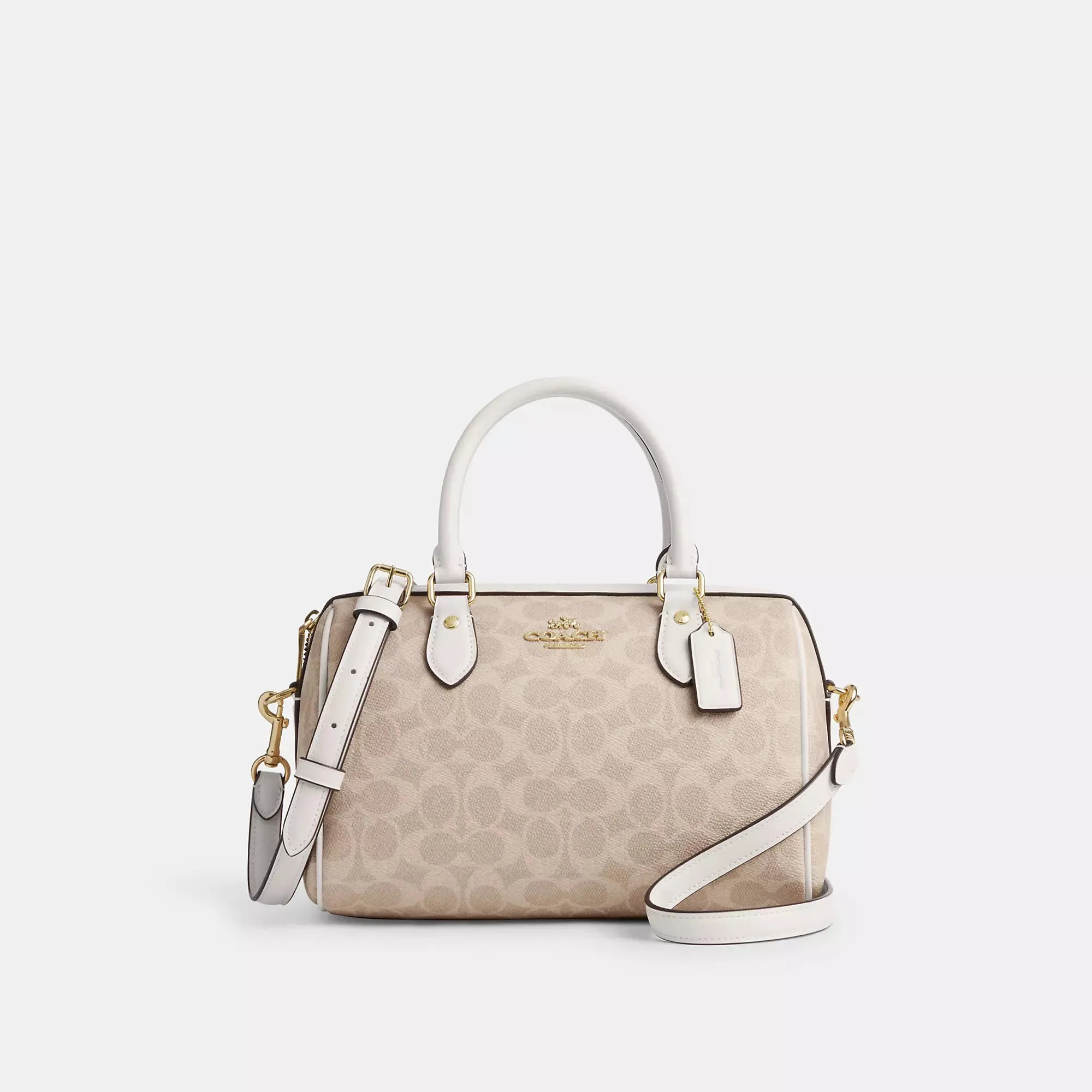 Coach Outlet Rowan Satchel Bag In Signature Canvas COACH Outlet Bags
