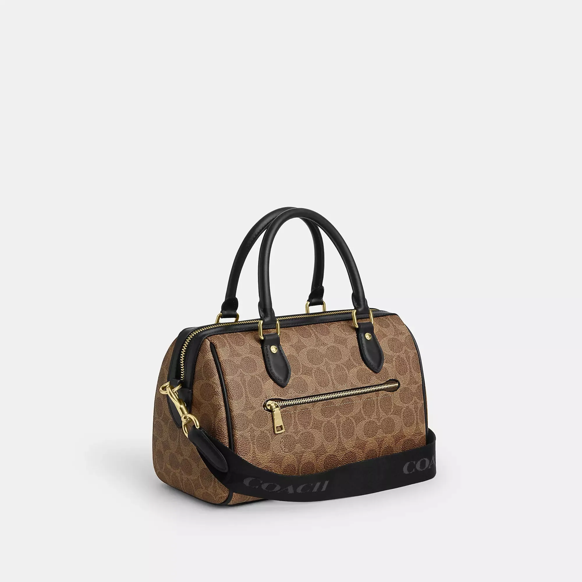 Coach Outlet Rowan Satchel Bag In Signature Canvas COACH Outlet Bags