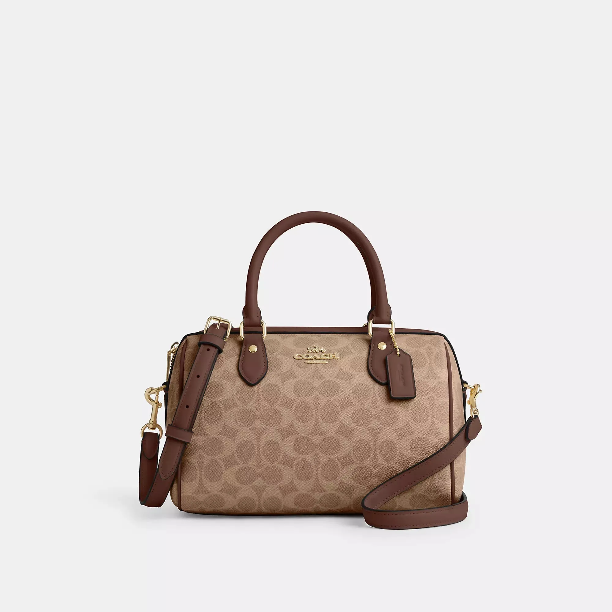 Coach Outlet Rowan Satchel Bag In Signature Canvas COACH Outlet Bags