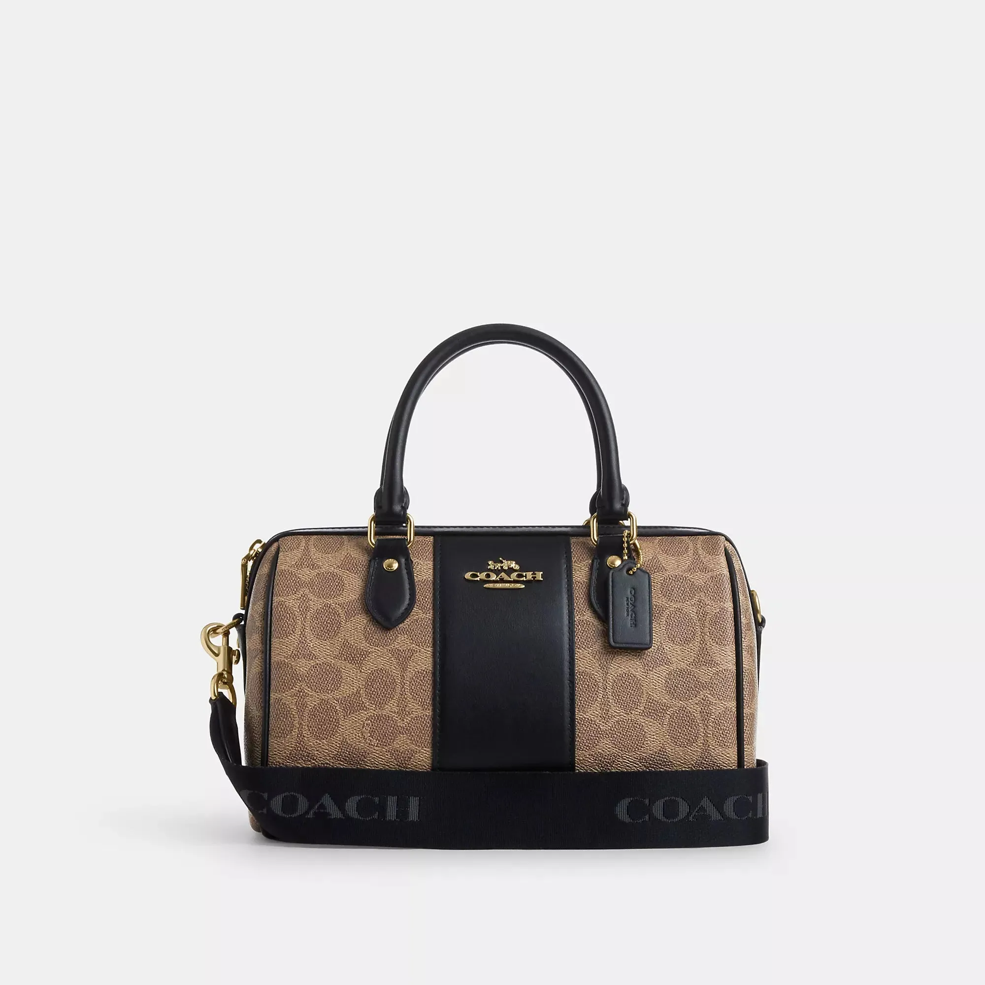 Coach Outlet Rowan Satchel Bag In Signature Canvas COACH Outlet Bags