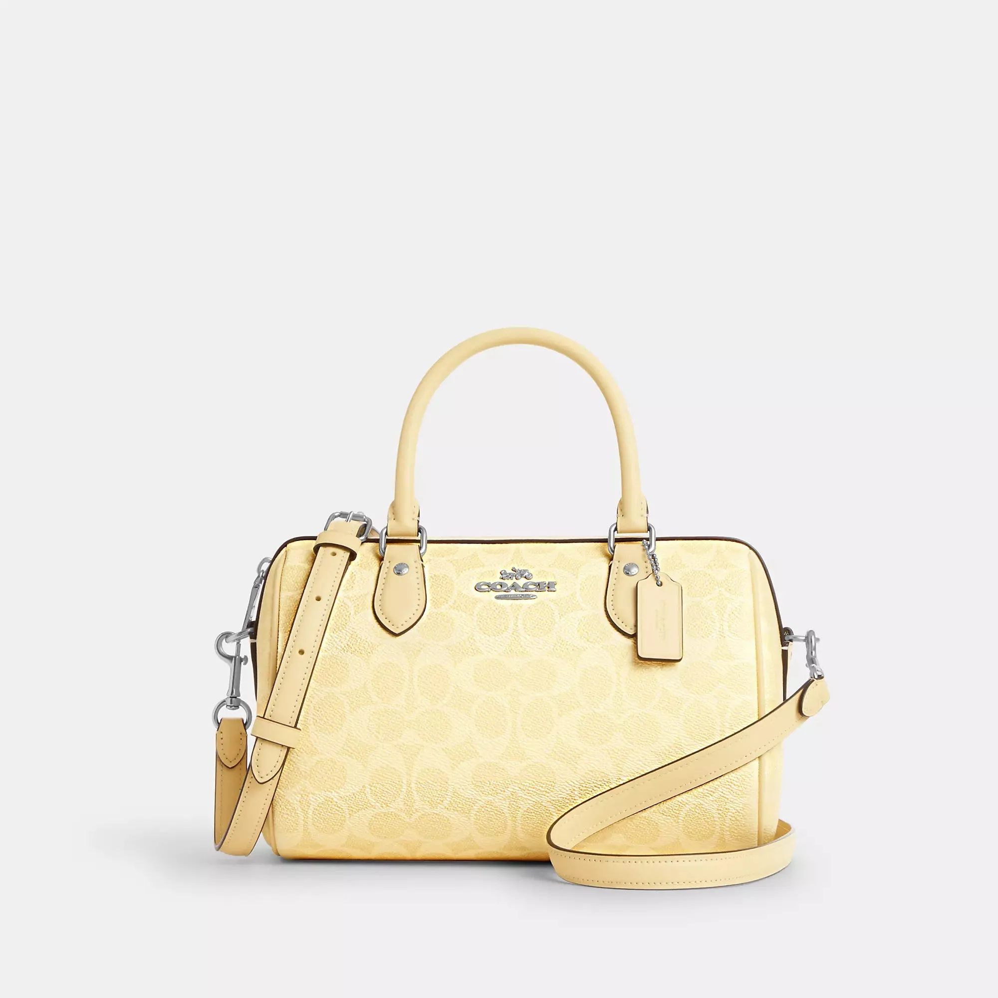 Coach Outlet Rowan Satchel Bag In Signature Canvas COACH Outlet Bags