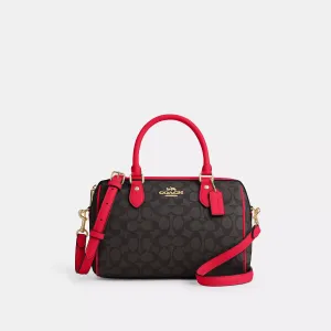 Coach Outlet Rowan Satchel Bag In Signature Canvas COACH Outlet Bags
