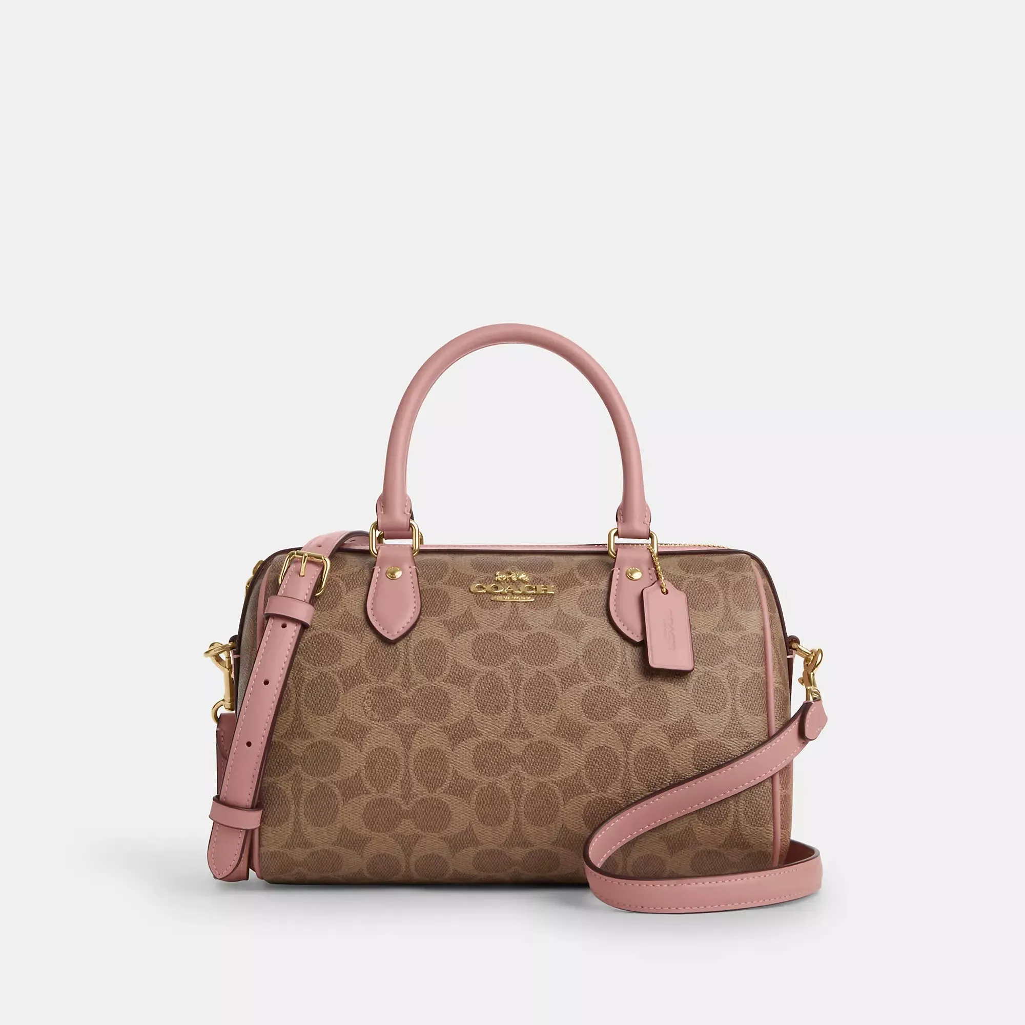 Coach Outlet Rowan Satchel Bag In Signature Canvas COACH Outlet Bags