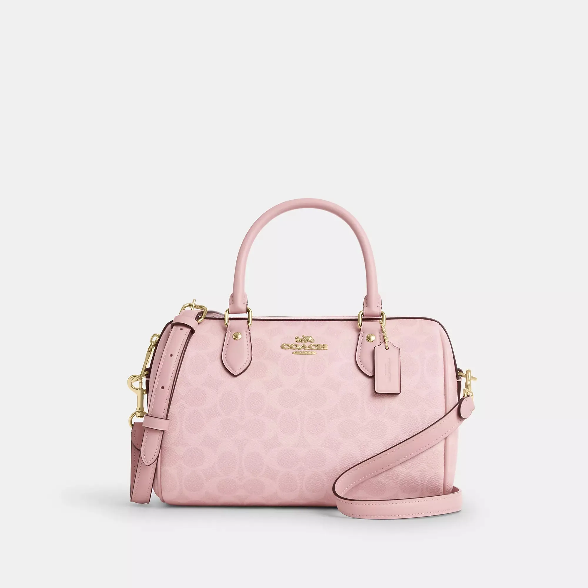 Coach Outlet Rowan Satchel Bag In Signature Canvas COACH Outlet Bags
