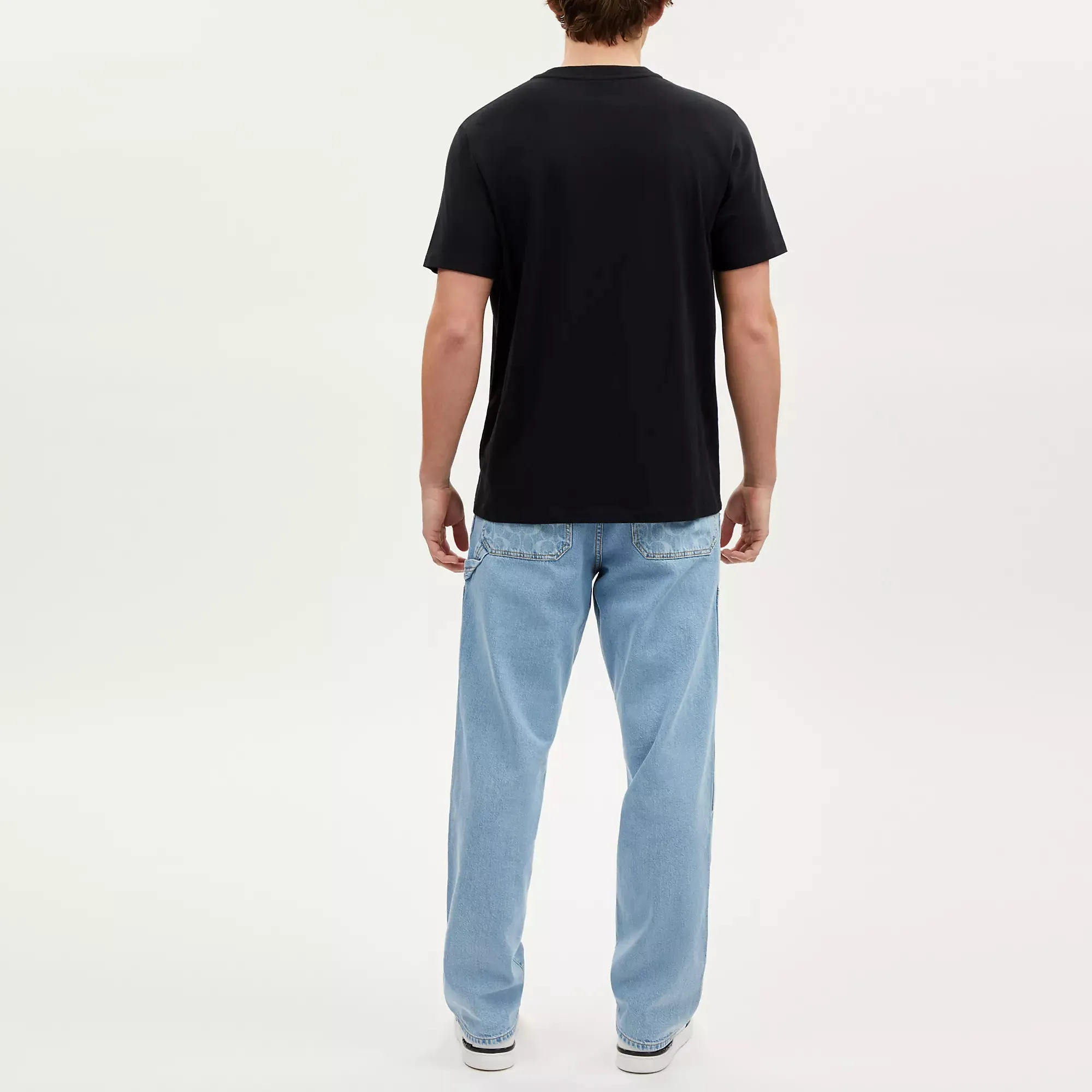 Coach Outlet Signature Square T Shirt In Organic Cotton COACH Outlet Bags