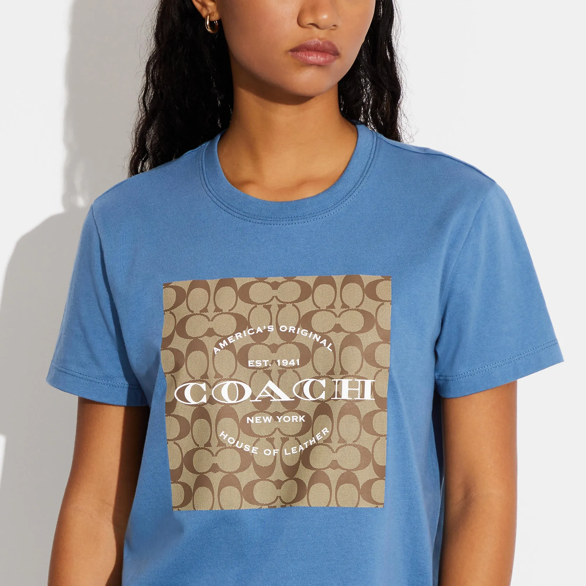 Coach Outlet Signature T Shirt COACH Outlet Bags