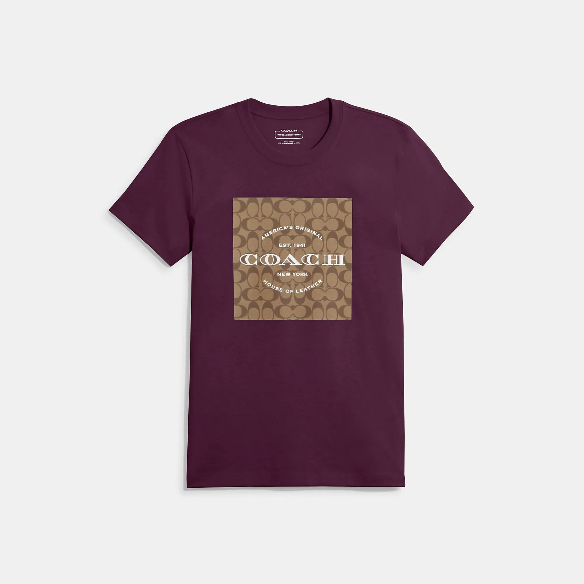 Coach Outlet Signature T Shirt COACH Outlet Bags