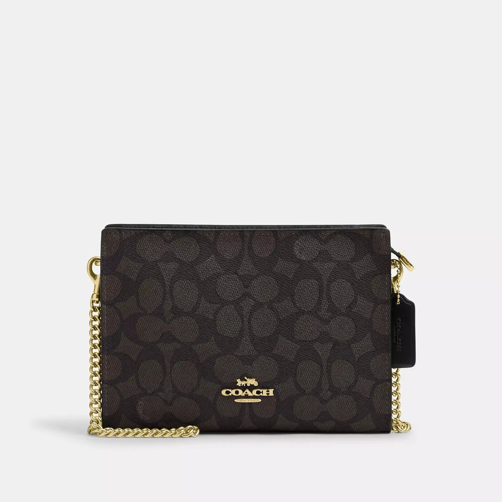 Coach Outlet Slim Crossbody Bag In Signature Canvas COACH Outlet Bags