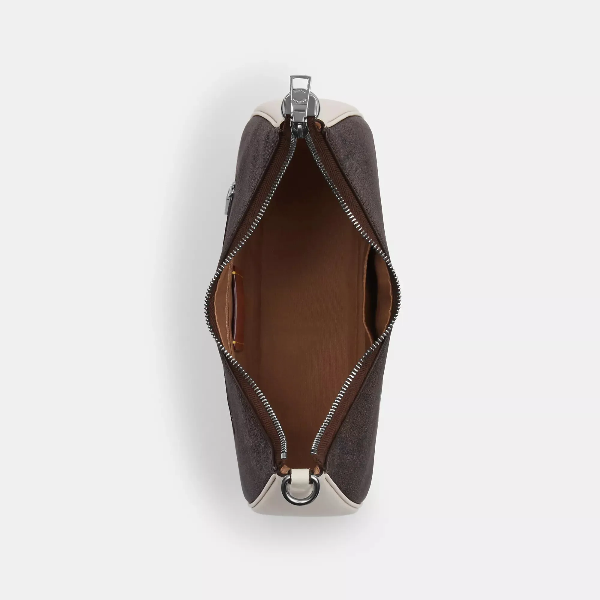 Coach Outlet Teri Hobo In Signature Canvas With Coach Graphic COACH Outlet Bags
