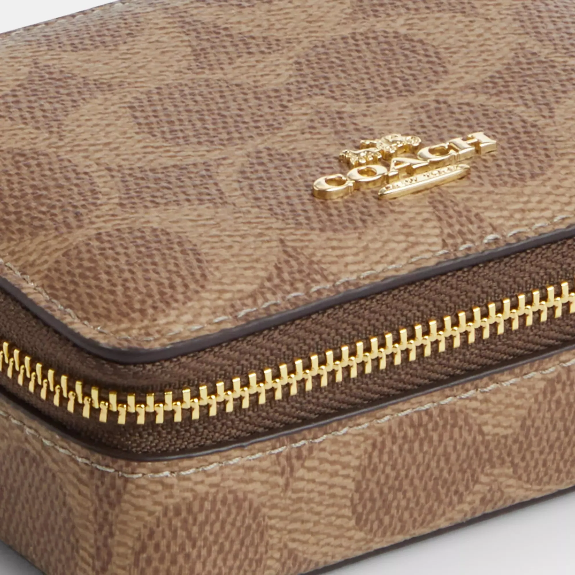 Coach Outlet Weekly Pill Box In Signature Canvas COACH Outlet Bags