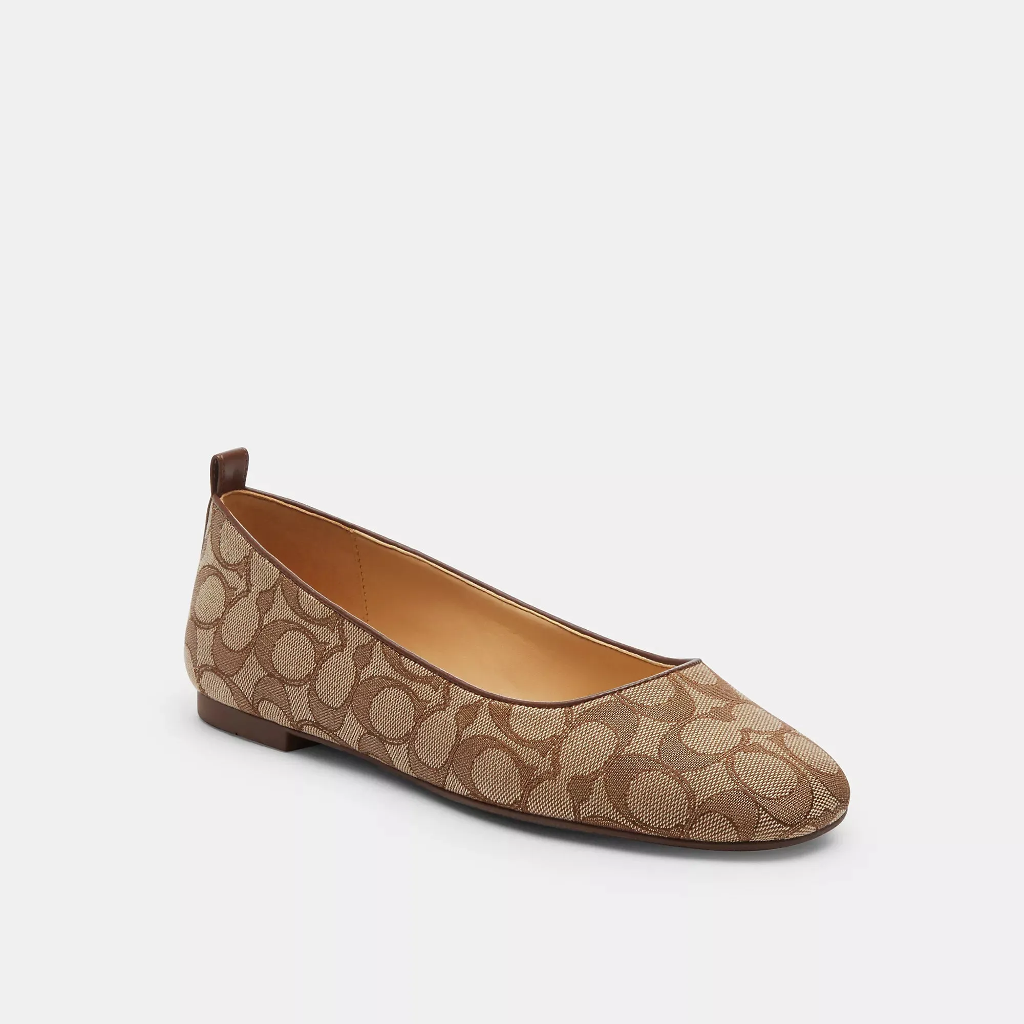 Coach Outlet Wendie Ballet In Signature Jacquard COACH Outlet Bags