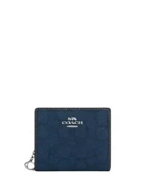 Coach Snap Wallet In Signature Jacquard Coach Bags