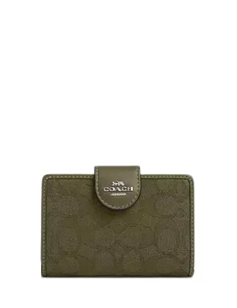 Coach Snap Wallet In Signature Jacquard Coach Bags