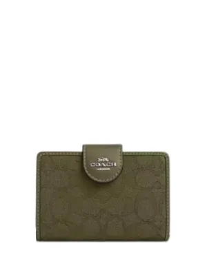 Coach Snap Wallet In Signature Jacquard Coach Bags