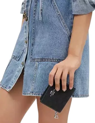 Coach Snap Wallet In Signature Jacquard Coach Bags