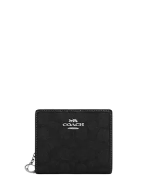 Coach Snap Wallet In Signature Jacquard Coach Bags