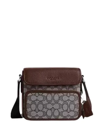 Coach Sullivan Flap Crossbody Bag In Signature Jacquard Coach Bags