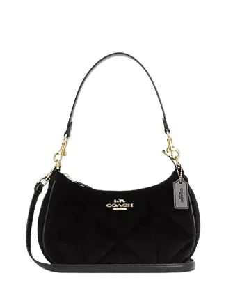 Coach Teri Shoulder Bag With Quilting Coach Bags