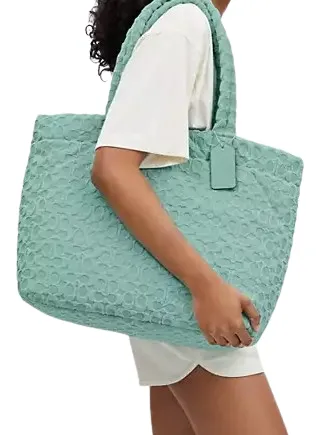 Coach Tote In Signature Terry Coach Bags
