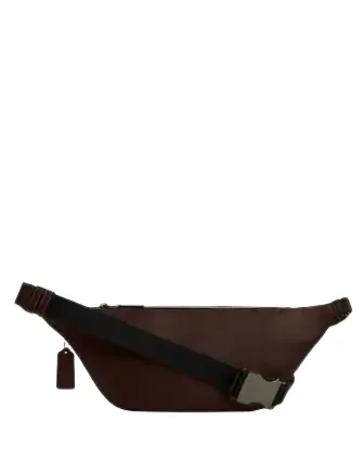 Coach Warren Belt Bag With Coach Stripe Coach Bags