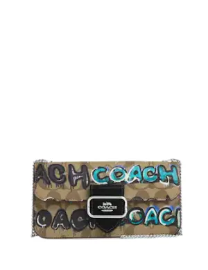 Coach X Mint   Serf Morgan Crossbody In Signature Canvas Coach Bags