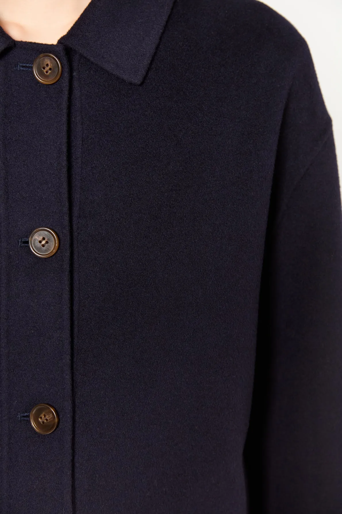 Coat Baptiste Dbm21b006 Navy Clothing_Gerard-Darel