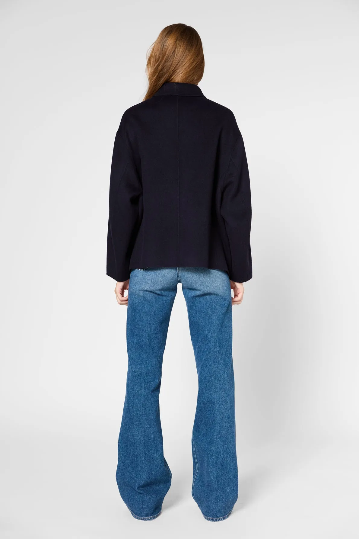 Coat Baptiste Dbm21b006 Navy Clothing_Gerard-Darel