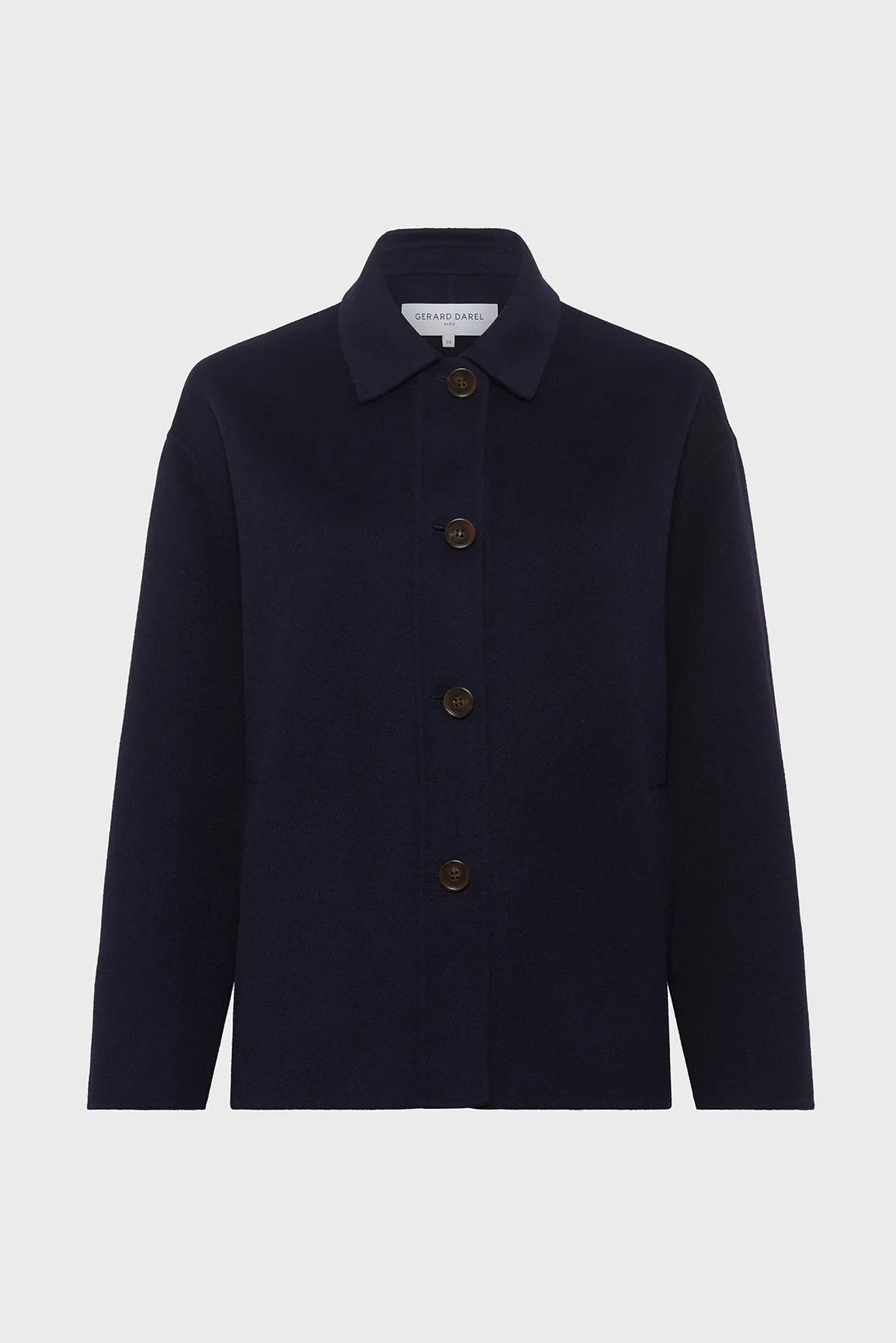 Coat Baptiste Dbm21b006 Navy Clothing_Gerard-Darel