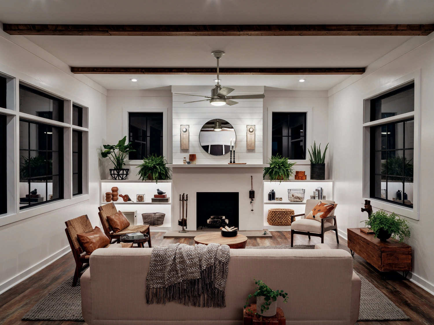 Colerne 52"Ceiling Fan Brushed Nickel