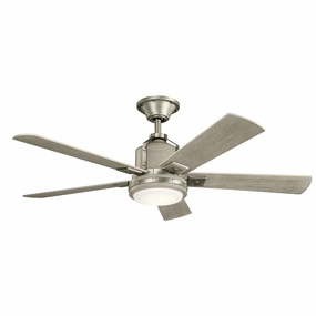 Colerne 52"Ceiling Fan Brushed Nickel stylish medium fans for contemporary homes
