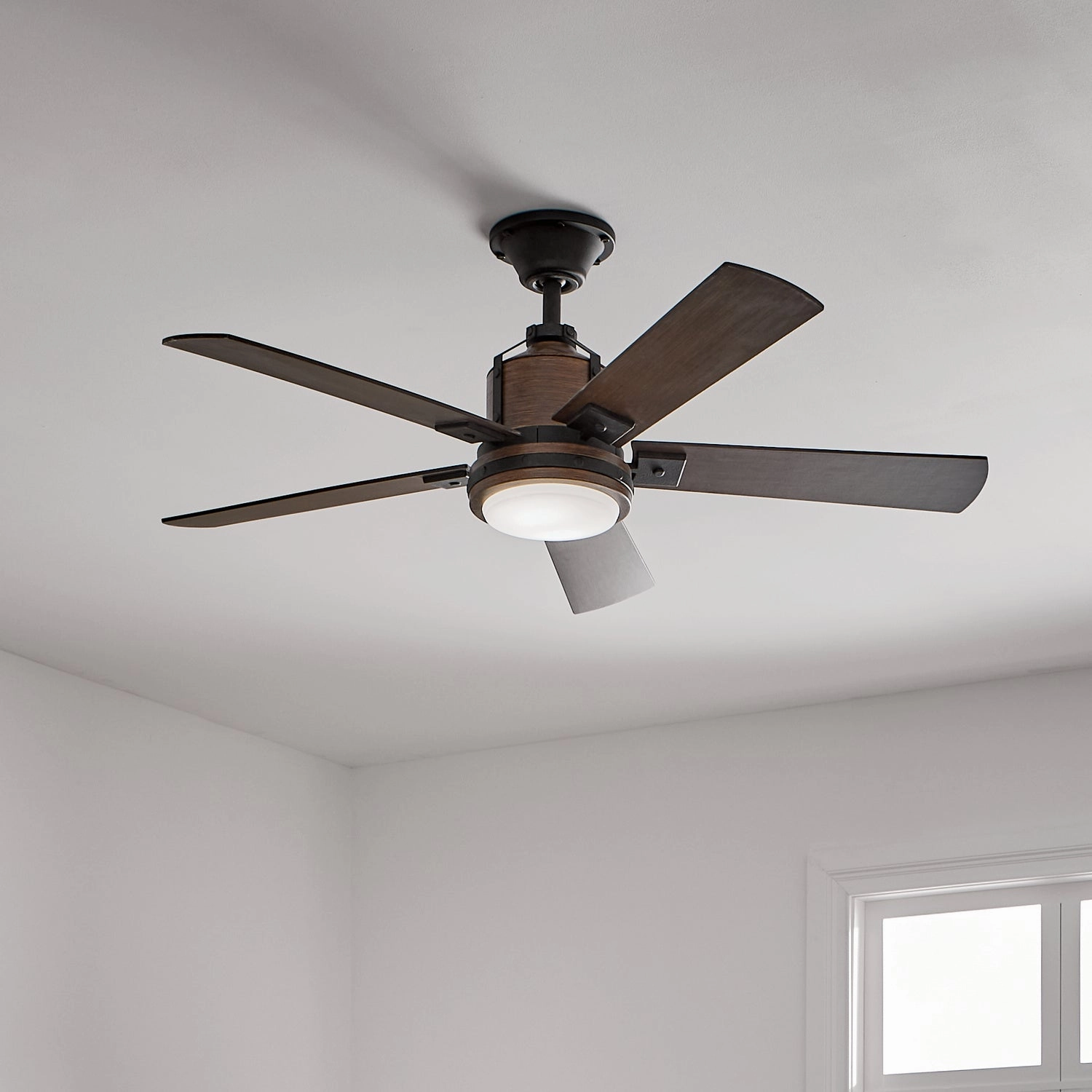 Colerne 52"Ceiling Fan Distressed Black