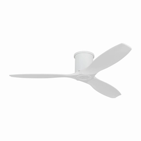 Collins 52"Ceiling Fan Matte White space-saving huggers with modern style